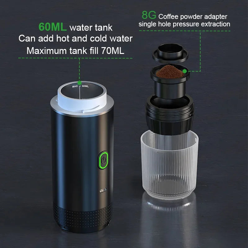 Portable Wireless Espresso Machine