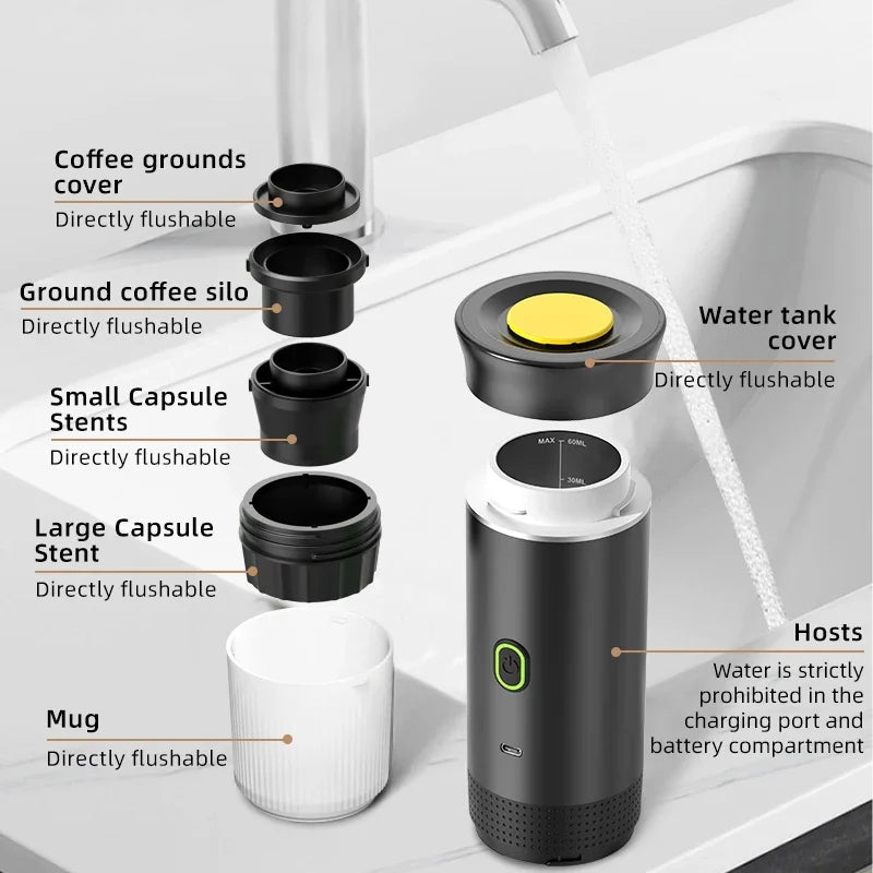 Portable Wireless Espresso Machine