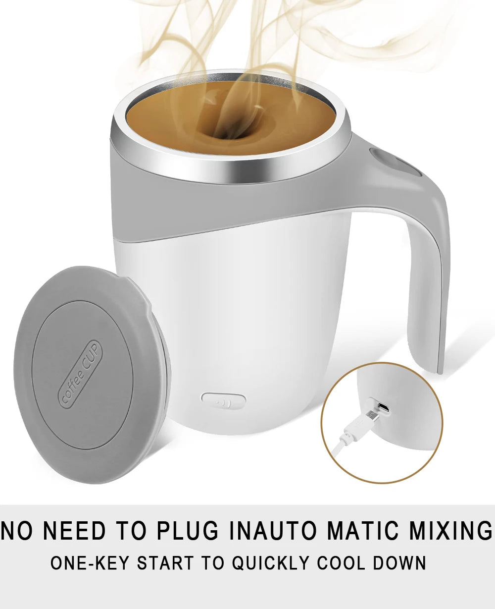 Automatic Stirring Coffee Mug