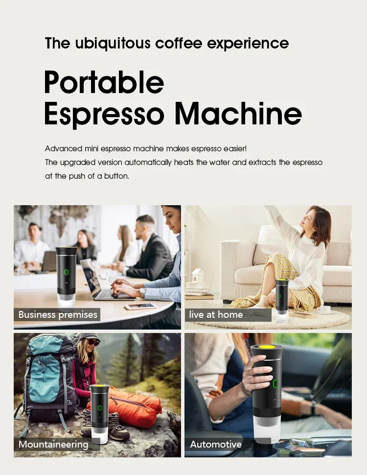 Portable Wireless Espresso Machine