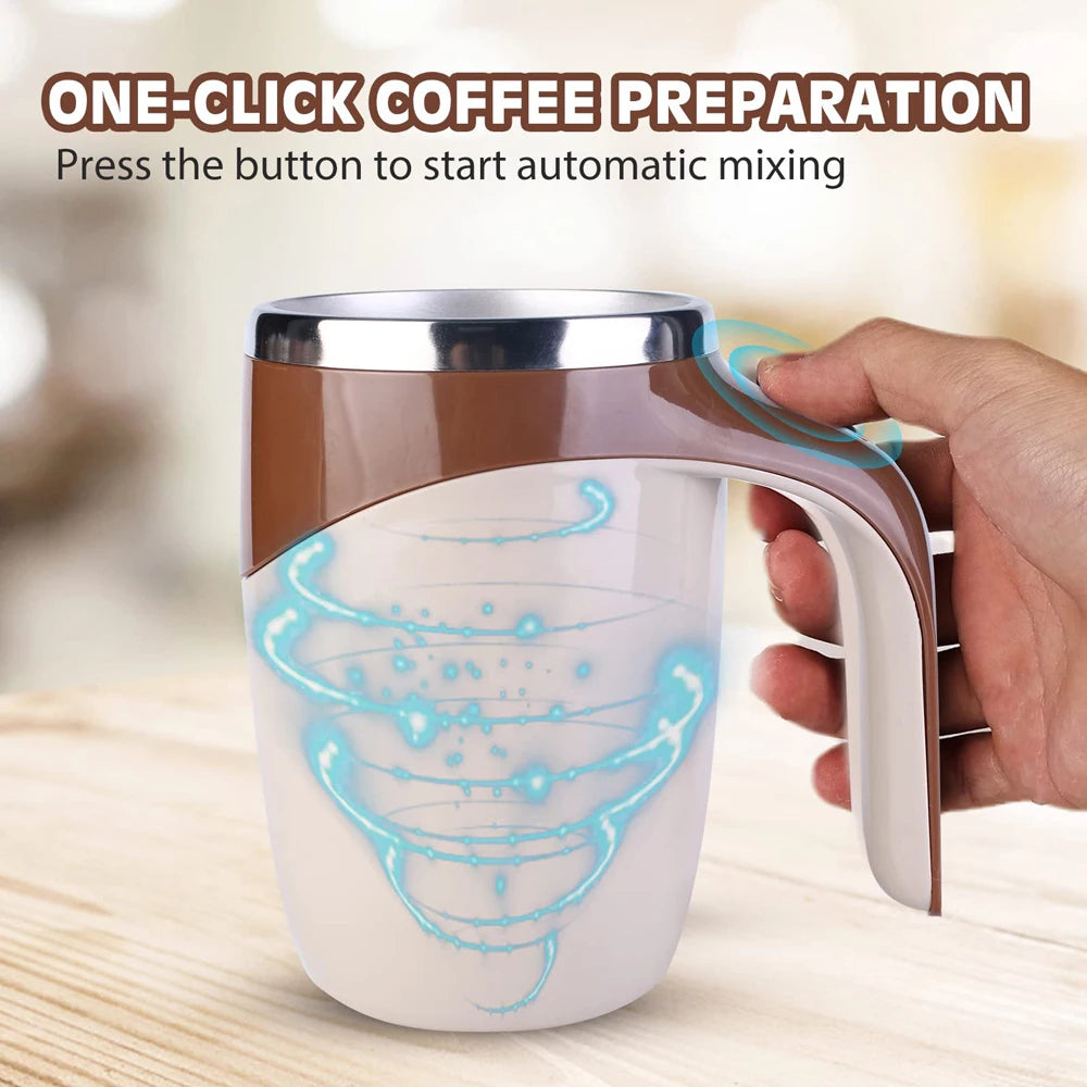 Automatic Stirring Coffee Mug