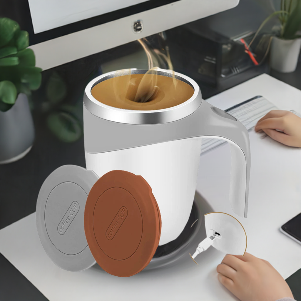 Automatic Stirring Coffee Mug